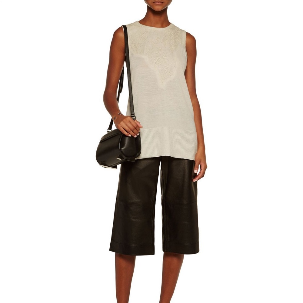 4/$25 Rag & Bone Wool and lace sleeveless top